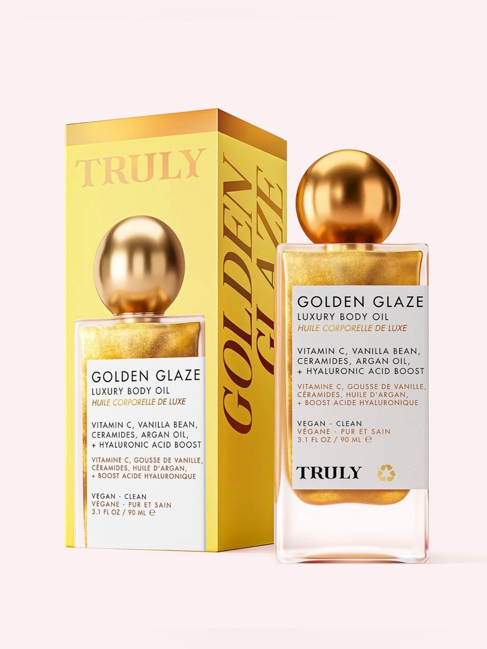 TRULY Golden Glaze Luxury Body Oil – Gold